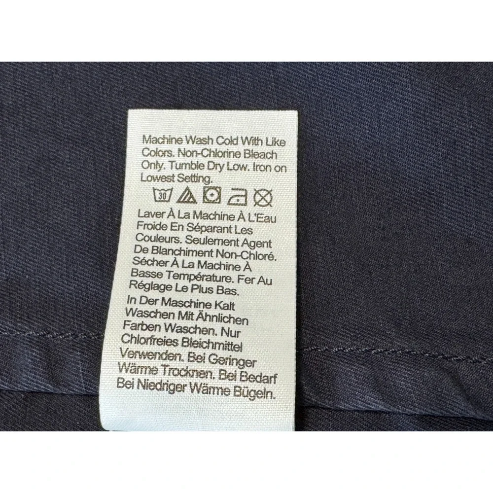 J Crew Garment Dyed Cotton Linen Chino Suit Jacket Men 40 EUC $178 Unlined AX270